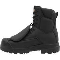 Bottes de travail Vulcan avec protecteur m&eacute;tatarsien &agrave; l'ext&eacute;rieur, Cuir, Taille 5, Imperm&eacute;able D. Morneault & Fils