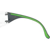Lunettes de s&eacute;curit&eacute; gris/vert Adapt Lite, Lentille Transparent, Antibu&eacute;e/Anti-&eacute;gratignures, ANSI Z87+/R&eacute;pond ou surpasse la norme CSA Z94.3 D. Morneault & Fils