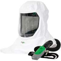 T-Link Respirator with Bump Cap, Breathing Tube & C40, Loose Fitting Hood & Faceshield D. Morneault & Fils
