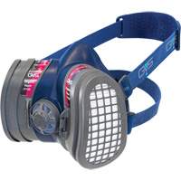 Respirateur Elipse &agrave; profil bas OV/P100 NIOSH avec filtres de rechange, &eacute;lastom&egrave;re/Thermoplastique, Petit/Moyen D. Morneault & Fils
