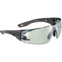 RUSH+ 2.0 M/L Safety Glasses with Black & Grey Frame, Grey/IR 1.7 Lens, Anti-Fog/Anti-Scratch, ANSI Z87+ D. Morneault & Fils