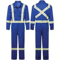 Combinaison de 9 oz FR Avenger, style 109, Hommes, Bleu royal, Taille 34 D. Morneault & Fils
