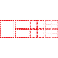 &eacute;tiquettes SIMDUT 400/pqt, Papier, Rouleau, 5-1/2" lo x 4-1/4" la D. Morneault & Fils
