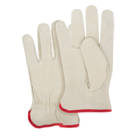 Gants pour conducteurs &agrave; ajustement serr&eacute;, 2T-Grand, Paume en Cuir fleur de vache D. Morneault & Fils