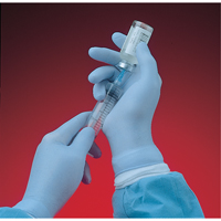 Gants N-Dex 6005PF, Moyen, Nitrile, 4 mils, Sans poudre, Bleu D. Morneault & Fils