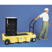 Chariots Poly-Spillcart ATC, 66,5" lo x 29" la x 46,9" h, Cap. de d&eacute;versement 57 gal. US D. Morneault & Fils