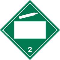 Plaque-&eacute;tiquette TMD gaz non toxique, Plastique D. Morneault & Fils