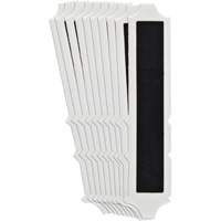&eacute;tiquettes de lettres et chiffres gothiques individuels Quick-Align, I, 4" h, Noir D. Morneault & Fils