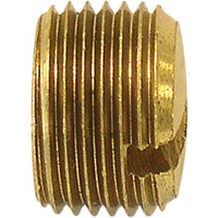 Pipe Plug (Slotted), 1/8" Dia., Brass D. Morneault & Fils