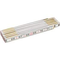 Red End&reg; Flat Reading Rule, 6' L, Wood D. Morneault & Fils