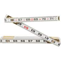 Red End&reg; Flat Reading Rule, 6' L, Wood D. Morneault & Fils