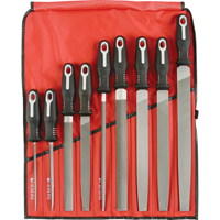 9-Piece Ergonomic File Set, 9 Pcs D. Morneault & Fils