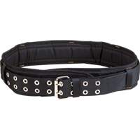 Ceinture matelass&eacute;e large, Polyester, Noir D. Morneault & Fils