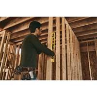 High-Impact ABS Level, I-Beam, 2' L, Plastic, 3, Non-Magnetic D. Morneault & Fils