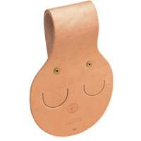 Spud Wrench Holder with Tunnel Connection, Tool Holder, Leather, 2 Pockets D. Morneault & Fils