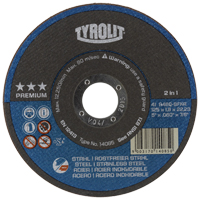 Cutting Disc, 6" x 1/16", 7/8" Arbor, Type 1, Aluminum Oxide, 10200 RPM D. Morneault & Fils