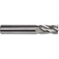 Square End Mill, 3/16" Dia., 2" L, 4 Flutes, 3/16" Shank, Carbide D. Morneault & Fils