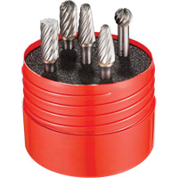 VA Cut Rotary Burr Set, 5 Pieces D. Morneault & Fils