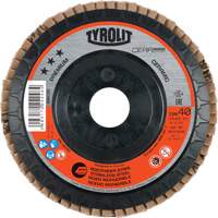 Flap Disc, 4-1/2" x 5/8"-11, Type 27, 40 Grit, Ceramic D. Morneault & Fils