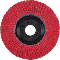 Flap Disc, 4-1/2" x 5/8"-11, Type 27, 40 Grit, Ceramic D. Morneault & Fils