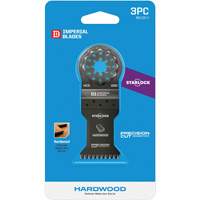 Lames &agrave; dents japonaises 1-3/8" pour le bois dur Starlock D. Morneault & Fils