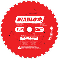 Steel Demon Cermet II Saw Blade, 7-1/4", 36 Teeth, Metal Use D. Morneault & Fils