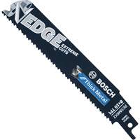 Edge Reciprocating Saw Blades, Bi-Metal, 8/10 TPI, 6" L D. Morneault & Fils