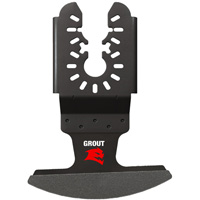 Lame oscillante au grain en diamant de taille universelle 2-3/4" pour coulis D. Morneault & Fils