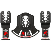 Jeu de lames oscillantes bi-metal de taille universelle 3mcx D. Morneault & Fils