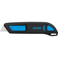 Secunorm 300 Retractable Safety Knife with Rounded Tip Blade, 17 mm D. Morneault & Fils