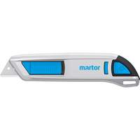 Secunorm 500 Retractable Safety Knife with Rounded Tip Blade, 17 mm D. Morneault & Fils