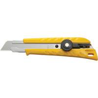 Ratchet Lock Utility Knife with Solid Blade, 18 mm, Stainless Steel Blade D. Morneault & Fils