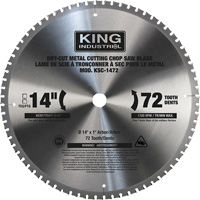 Lame de scie &agrave; tronçonner, 14", 72 dents, Pour M&eacute;tal D. Morneault & Fils