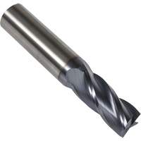 S234 30° Square End Mill, 1/16" Dia., 1-1/2" L, 4 Flutes, 1/8" Shank, Carbide D. Morneault & Fils