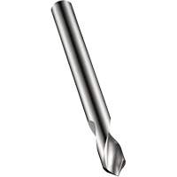 Spotting Drill, 10 mm, Carbide, 26 mm Flute, 90° Point D. Morneault & Fils