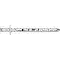 Industrial Precision Flexible Ruler, 6" L, Steel D. Morneault & Fils