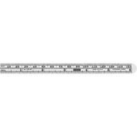 Economy Precision Flexible Ruler, 6-1/2" L, Steel D. Morneault & Fils