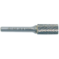 JET-KUT Cylindrical Shape Bur, 1/4" Dia., 1/4" Shank, 5/8" Depth of Cut D. Morneault & Fils