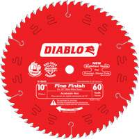 Contractor Saw Blades - Fine Finishing Saw Blades, 10", 60 Teeth, Wood Use D. Morneault & Fils