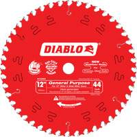 Saw Blades - General Purpose, 12", 44 Teeth, Wood Use D. Morneault & Fils