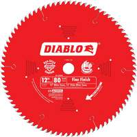 Contractor Saw Blades - Fine Finishing Saw Blades, 12", 80 Teeth, Wood Use D. Morneault & Fils