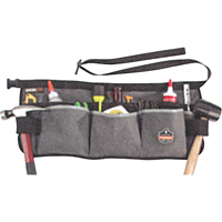 Petits tabliers &agrave; 13 pochettes, Toile, Gris D. Morneault & Fils