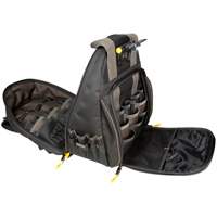 Techgear 53-Pocket Tool Backpack, 16" L x 13-1/4" W, Black, Polyester D. Morneault & Fils