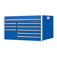 RX Series Tool Chest, 41" W, 8 Drawers, Blue D. Morneault & Fils