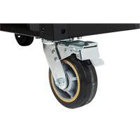 Chariot &agrave; outils &eacute;lectrique, 11 tiroirs, 42-1/2" la x 24-7/16" p x 41" h, Noir/Orange D. Morneault & Fils