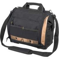 Porte-outils &agrave; compartiments multiples, Polyester, 33 pochettes, Noir D. Morneault & Fils