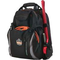 Arsenal&reg; 5843 Tool Backpack, 13-1/2" L x 8-1/2" W, Black, Polyester D. Morneault & Fils