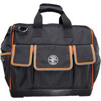 Sac &agrave; outils avec grande ouverture Tradesman Pro, Nylon balistique, 42 pochettes, Noir D. Morneault & Fils