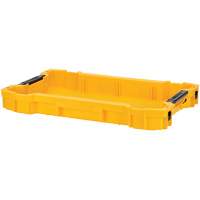 Plateau d'outils peu profond ToughSystem, 18-2/5" x 12" x 2-1/3", Jaune D. Morneault & Fils