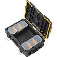 Boîte &agrave; outils ToughSystem 2.0, 21-3/4" x 14-3/4" x 7", Noir D. Morneault & Fils